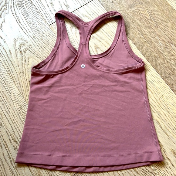 Lululemon Cool Racerback Tank *Shorter Length, Size 6, Spiced Chai - Picture 4 of 5
